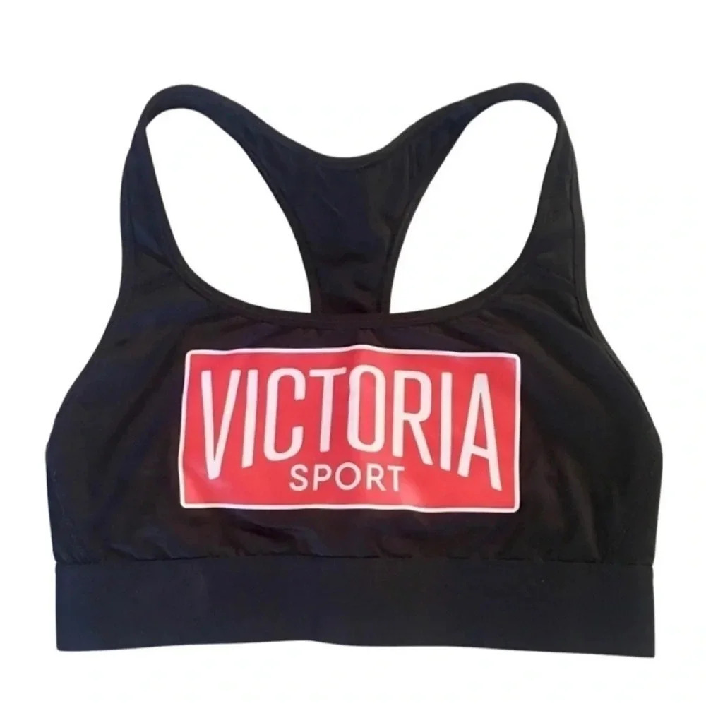 Victoria’s Secret Sport Logo Spellout Racerback Sports Bra